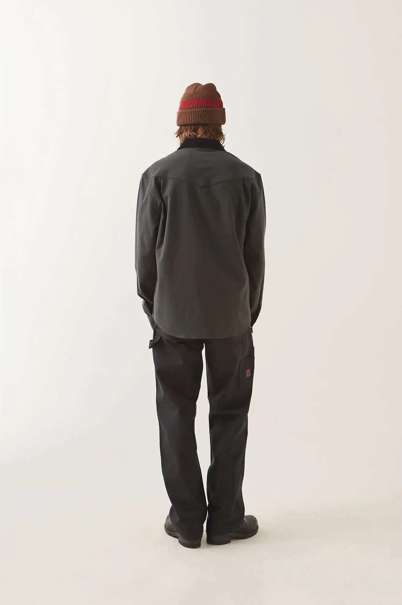 Bowery Builders Ranch Performance Flannel - Black sold by Brixton product image thumbnail 3