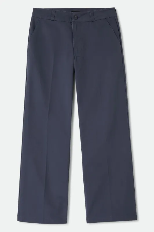 Trademark Chino Pant - Washed Navy made by Brixton