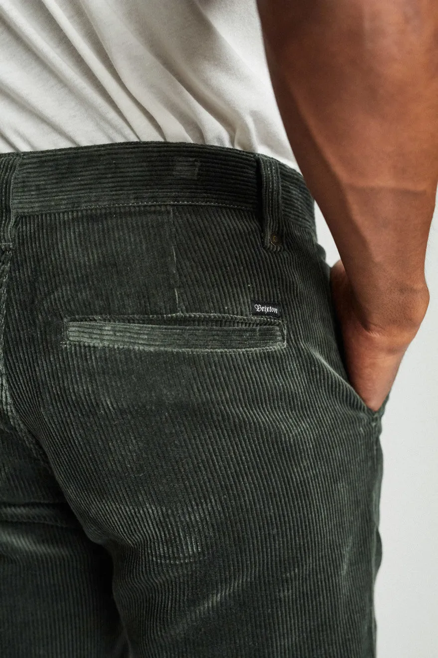 Fleet Rgd Chino Pant - Pine sold by Brixton product image thumbnail 4