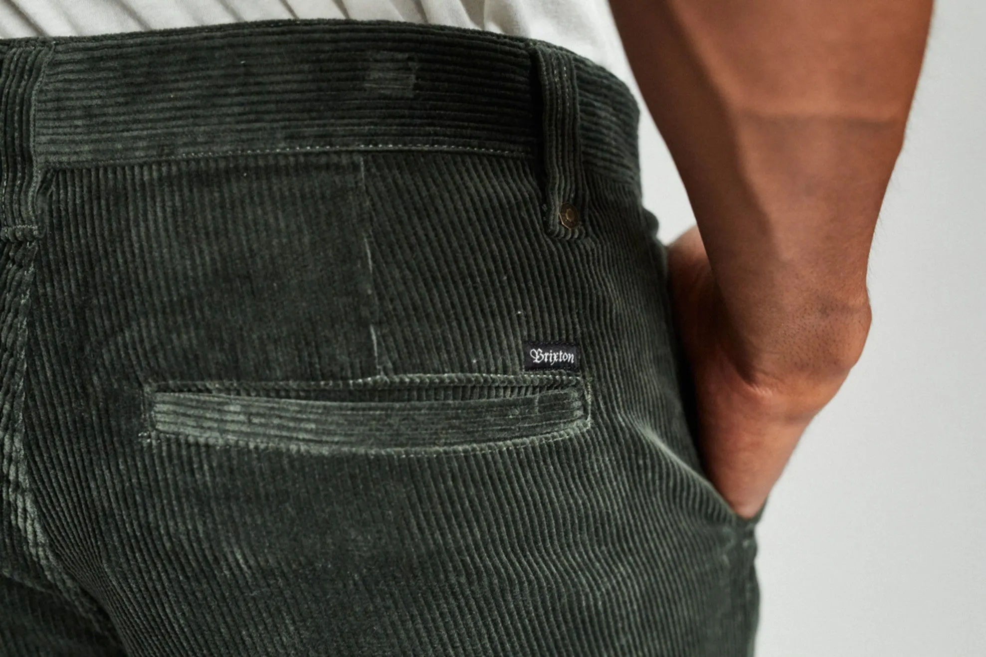 Fleet Rgd Chino Pant - Pine sold by Brixton product image thumbnail 5