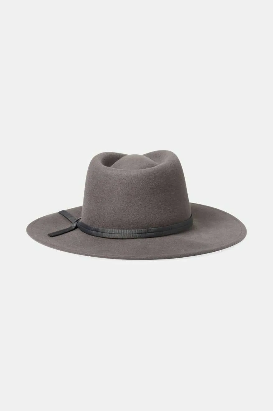 Joanna Felt Packable Hat - Dark Grey sold by Brixton product image thumbnail 2