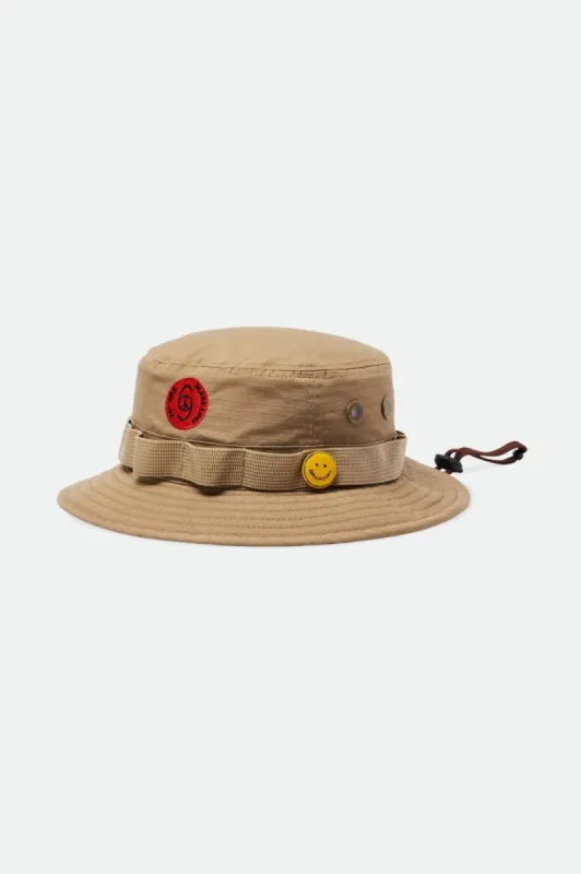Love Packable Bucket Hat - Sand sold by Brixton