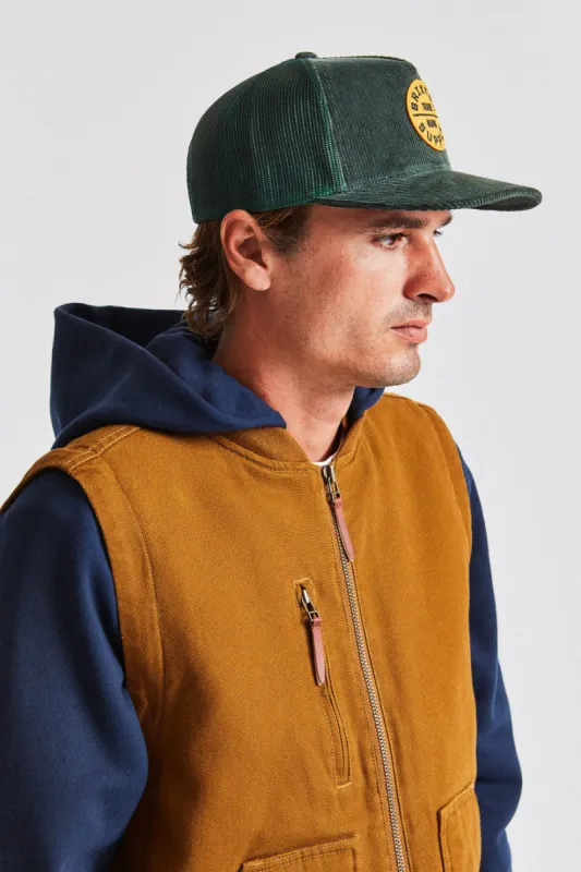 Oath III Mesh Cap - Emerald sold by Brixton