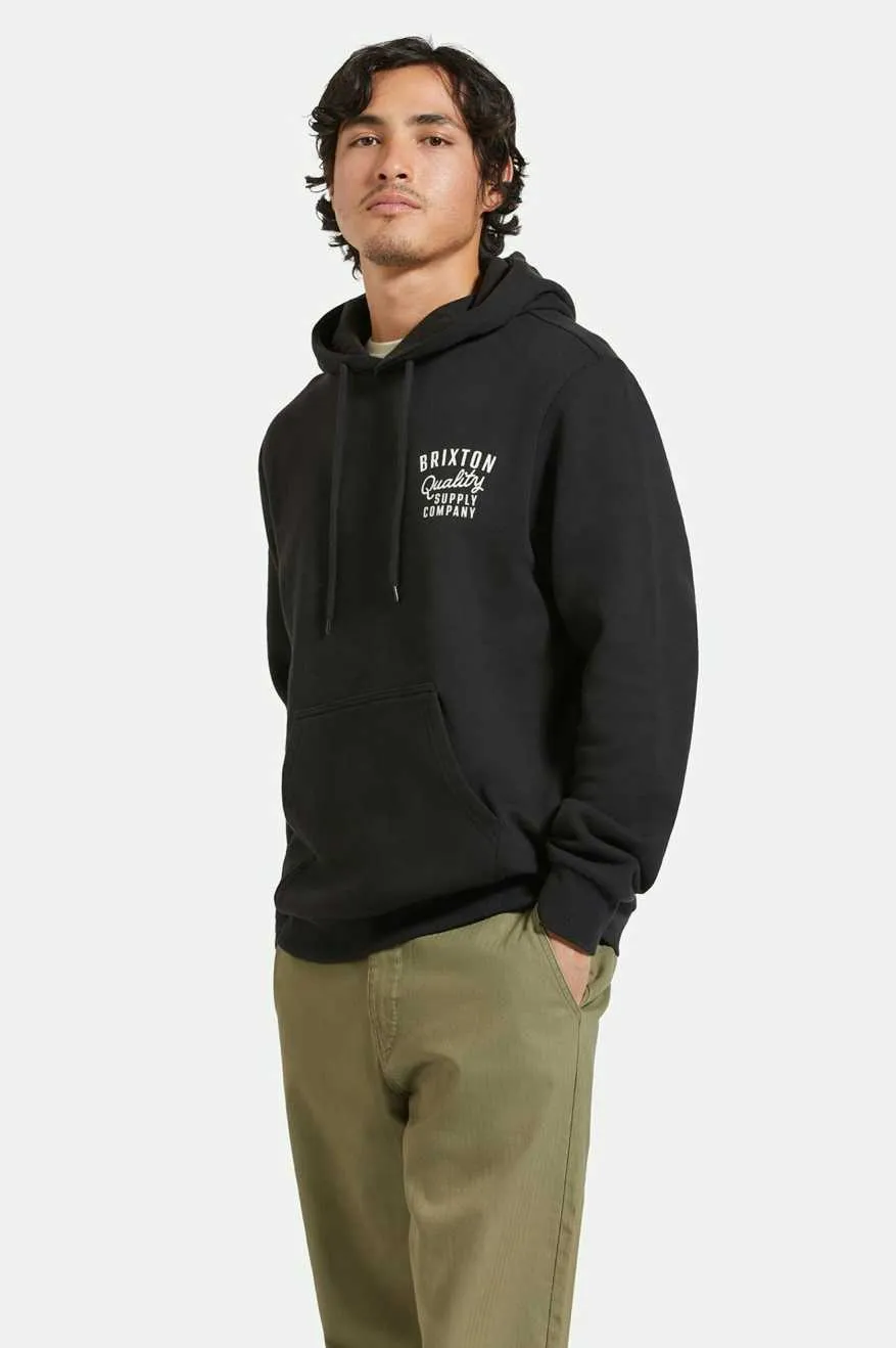 Hubal Hoodie - Black sold by Brixton product image thumbnail 3