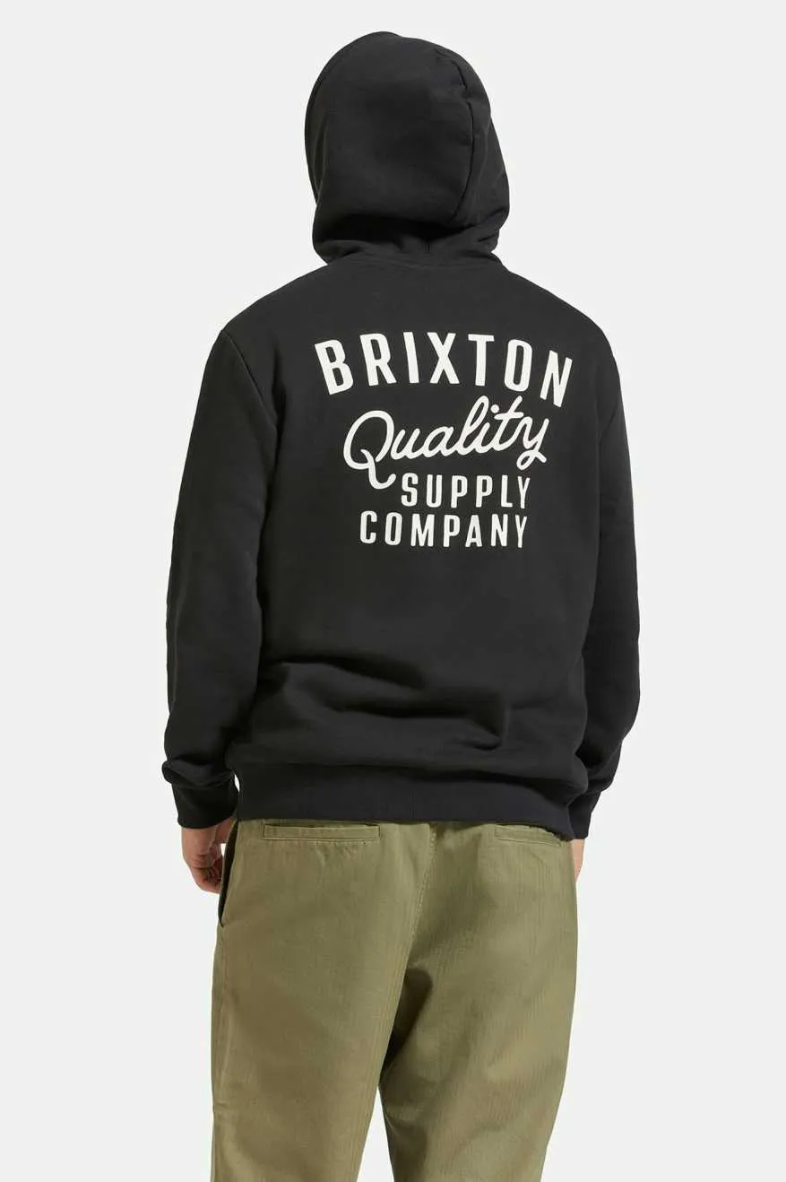 Hubal Hoodie - Black sold by Brixton product image thumbnail 4