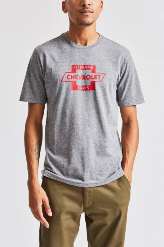 Original S/S Premium Tee - Chevelle Grey sold by Brixton