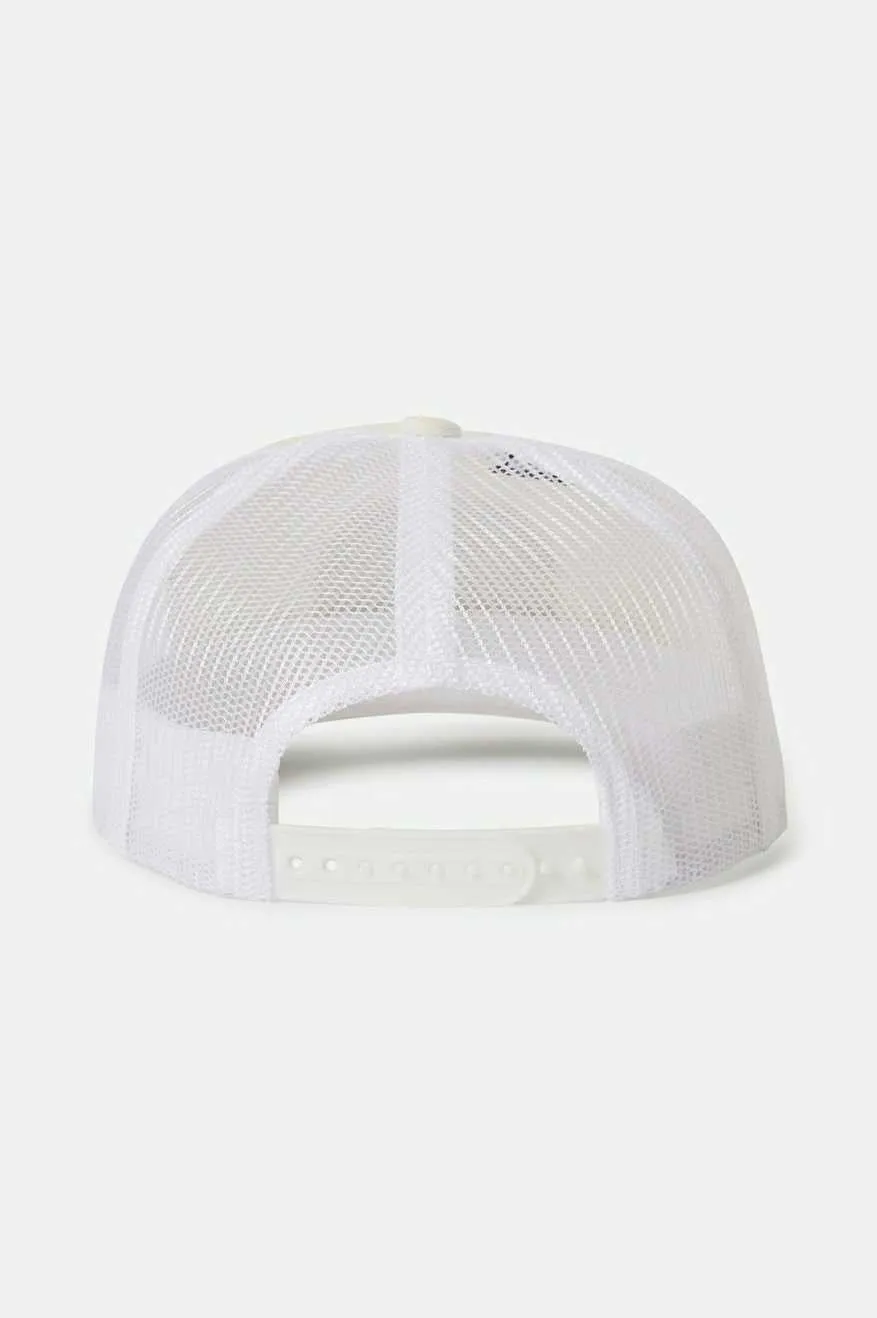 Neon Keaton Trucker Hat - White/Yellow sold by Brixton product image thumbnail 2