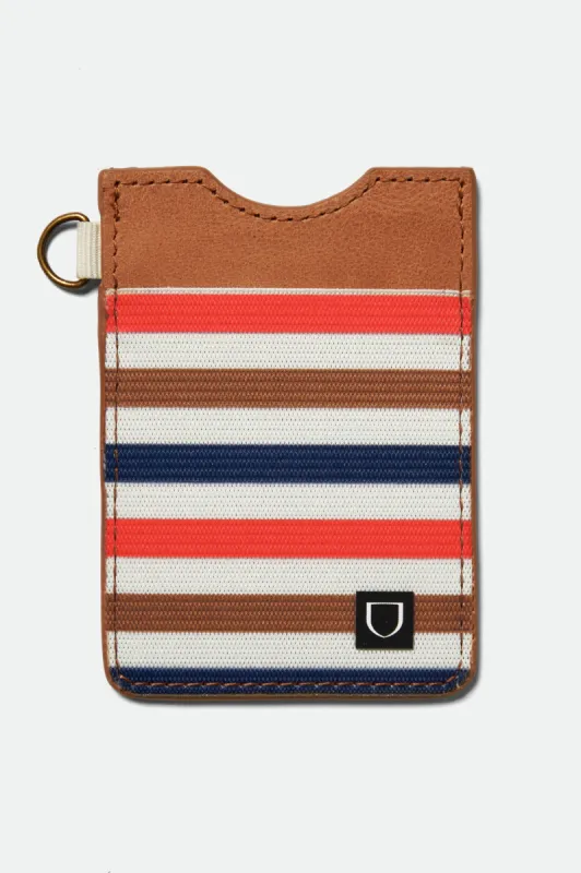Brixton x Thread Card Holder - Off White sold by Brixton