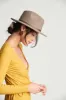 Coleman Fedora - Heather Natural sold by Brixton