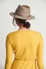 Coleman Fedora - Heather Natural sold by Brixton