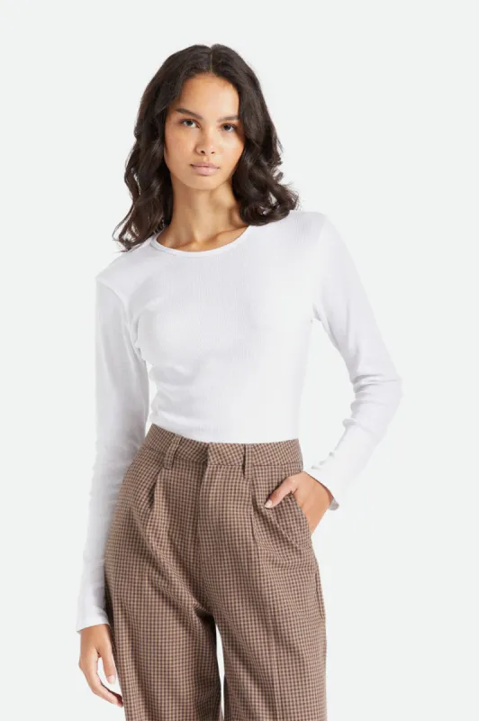 Tennessee L/S Tee - White sold by Brixton