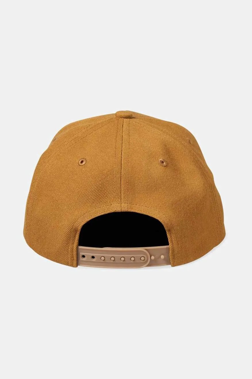 Crest Netplus Snapback - Copper/Black sold by Brixton product image thumbnail 2