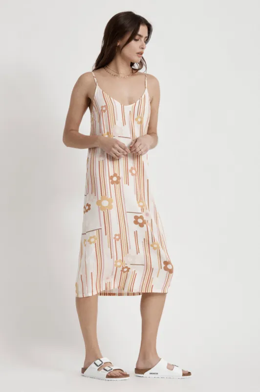 Night Fever Midi Dress - Dove sold by Brixton