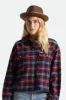 Norfolk Reserve Fedora - Toffee sold by Brixton