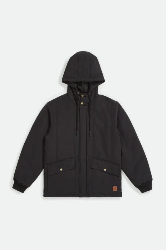 Spokane Jacket - Black made by Brixton
