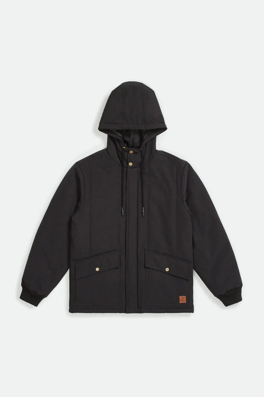 Spokane Jacket - Black sold by Brixton
