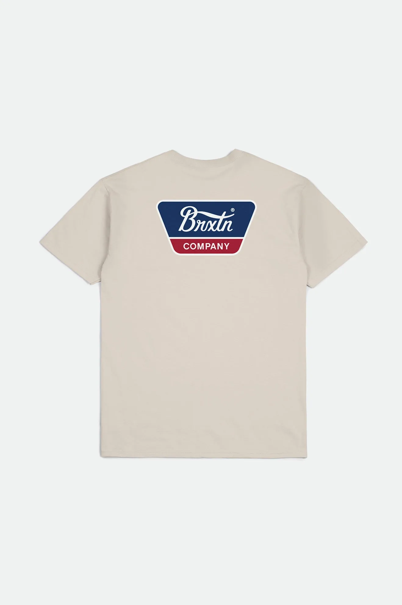 Linwood S/S Standard Tee - Cream sold by Brixton