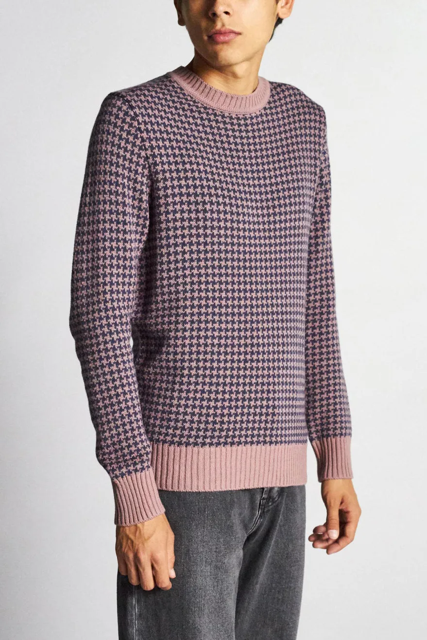 Wes Sweater - Mauve/Washed Navy sold by Brixton product image thumbnail 2