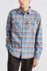 Bowery L/S Flannel - River Blue sold by Brixton