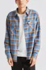Bowery L/S Flannel - River Blue sold by Brixton