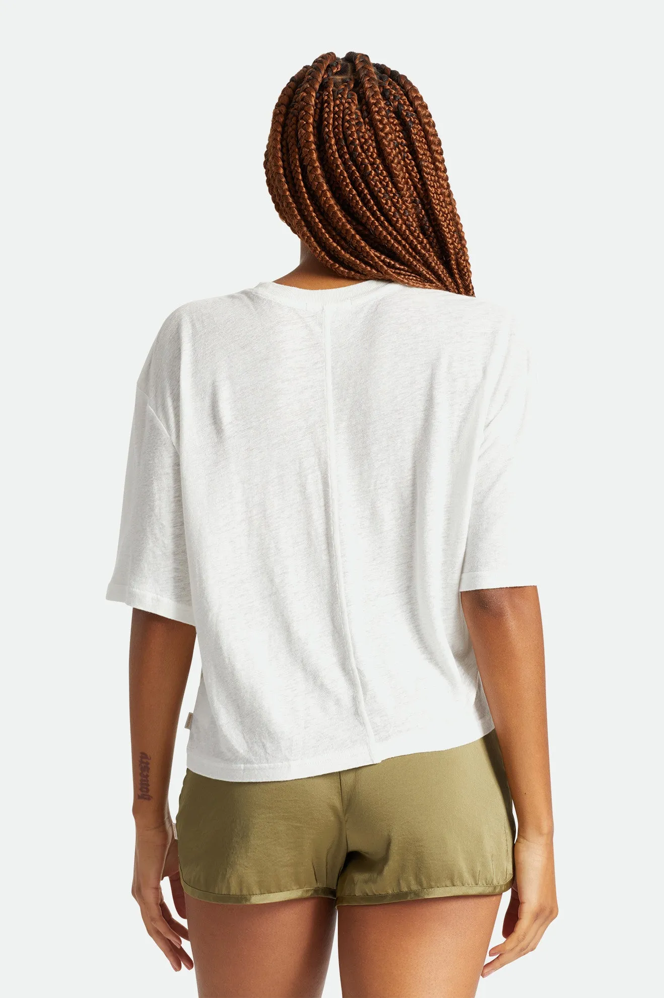 Montauk Skimmer Tee - White sold by Brixton product image thumbnail 4