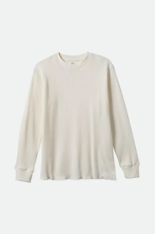 Reserve Thermal L/S Tee - Off White made by Brixton
