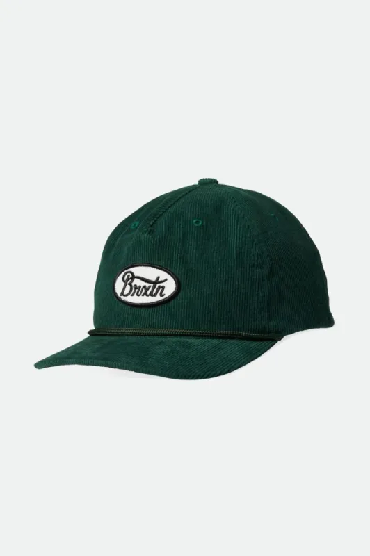 Parsons Netplus MP Snapback - Pine Needle sold by Brixton