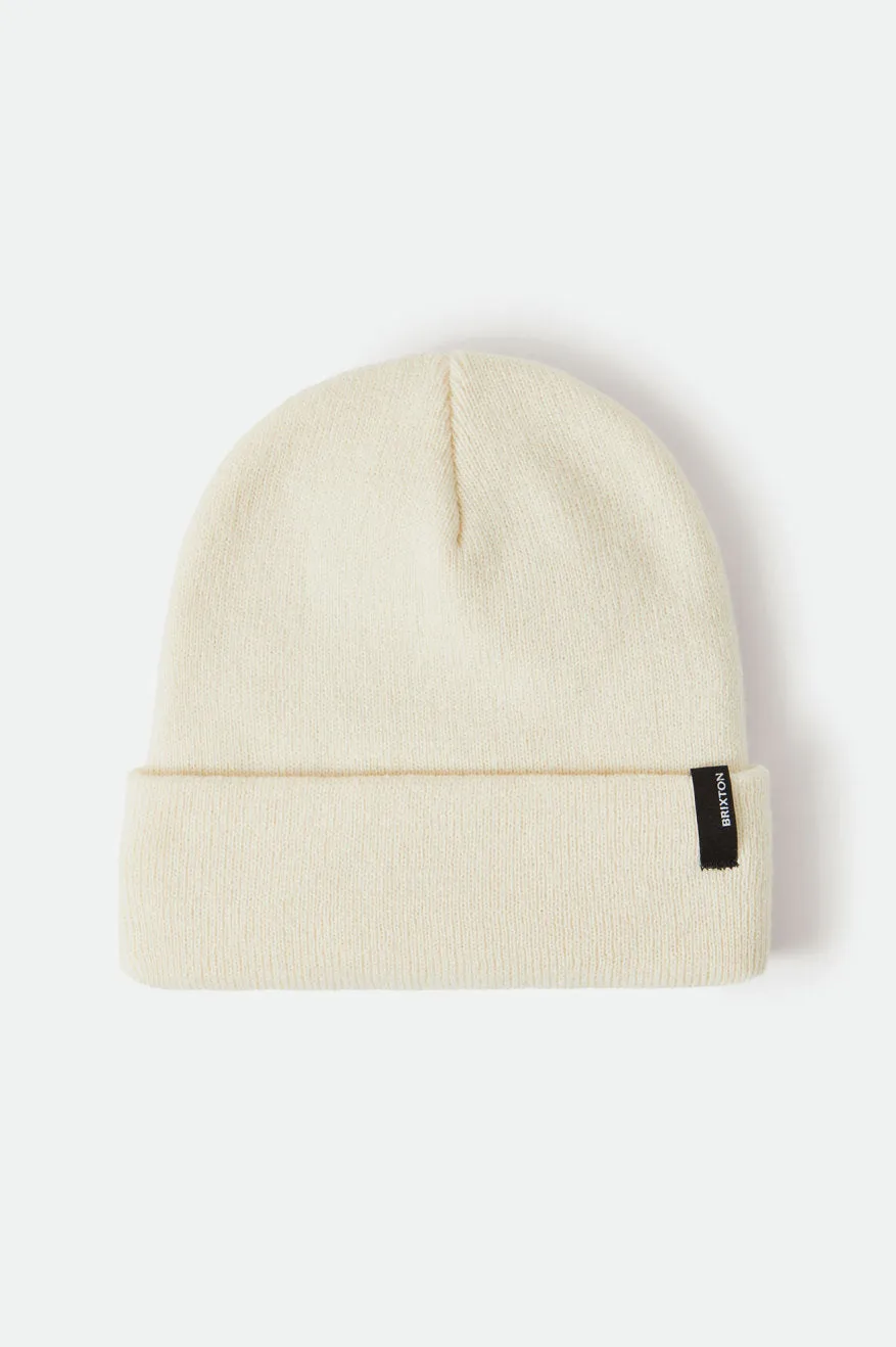 Harbor Watch Cap Beanie - Off White sold by Brixton
