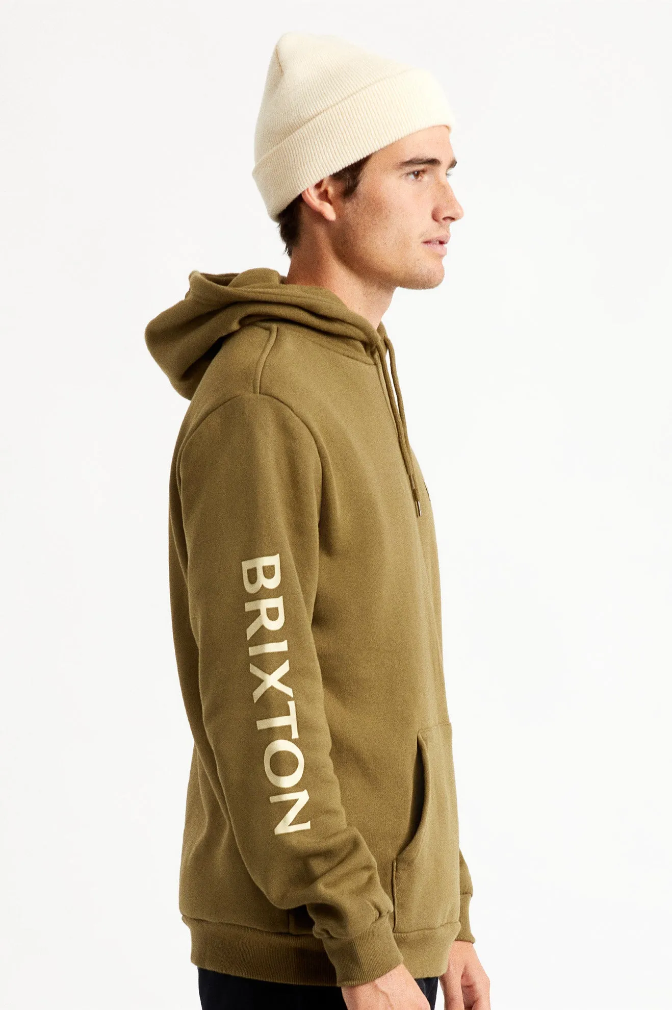 Harbor Watch Cap Beanie - Off White sold by Brixton product image thumbnail 3