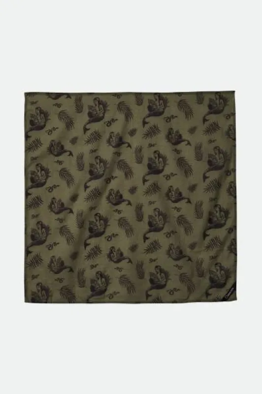 Done Proper Bandana - Olive Surplus sold by Brixton