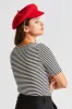 Audrey Brim Beret - Red sold by Brixton