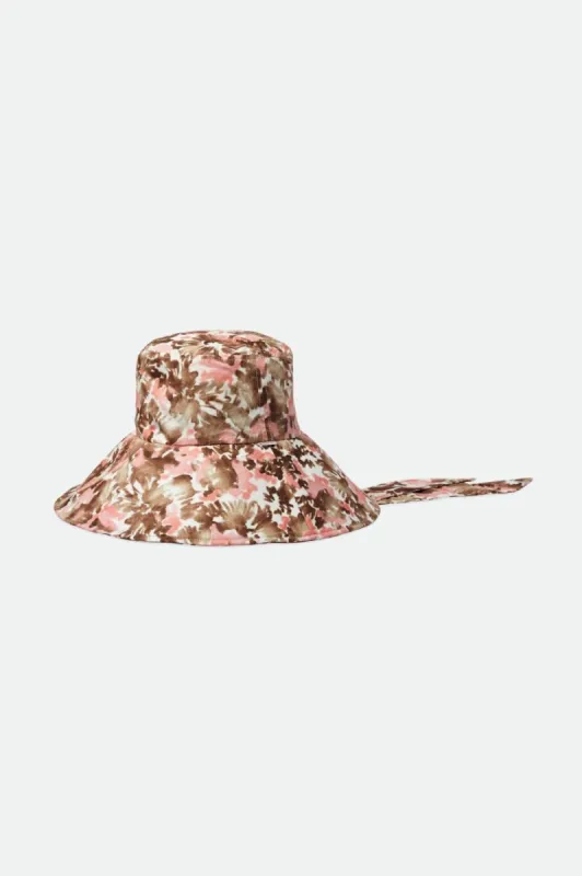 Jasper Packable Bucket Hat - Pink Nectar sold by Brixton