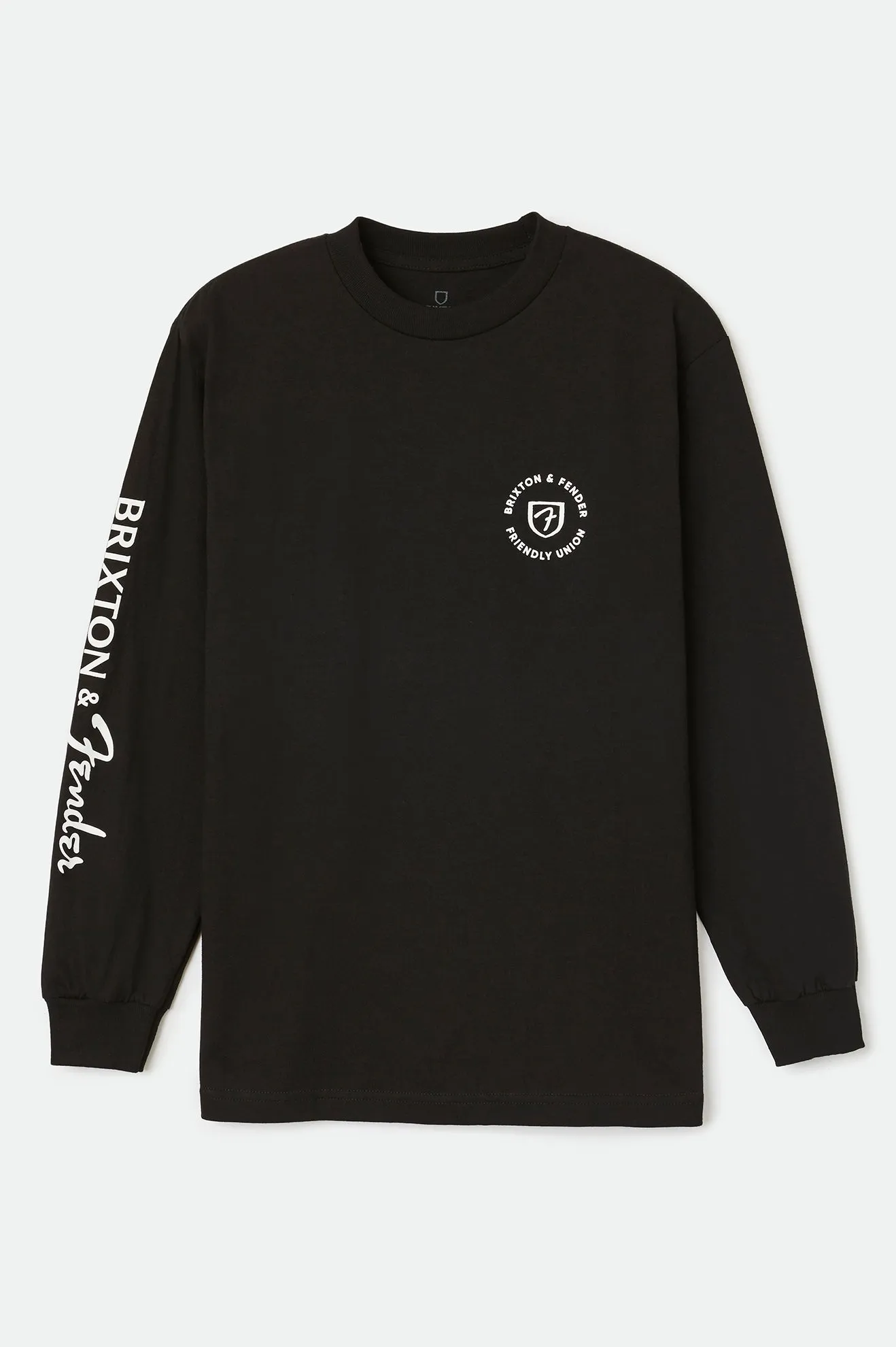 Fender Highway L/S Standard Tee - Black sold by Brixton product image thumbnail 4