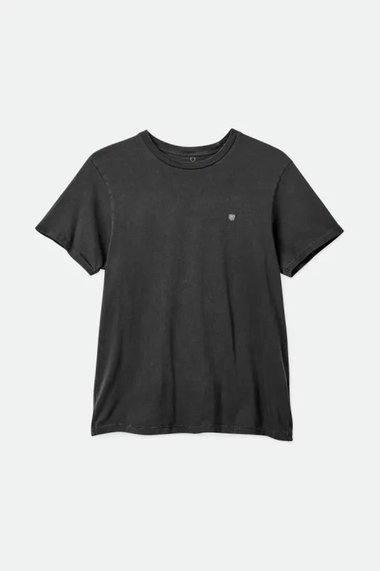 Vintage Reserve S/S Tee - Black sold by Brixton