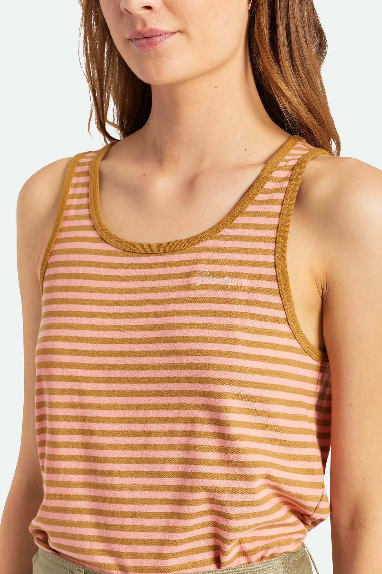 Hilt II Linen Tank - Medal Bronze sold by Brixton product image thumbnail 5