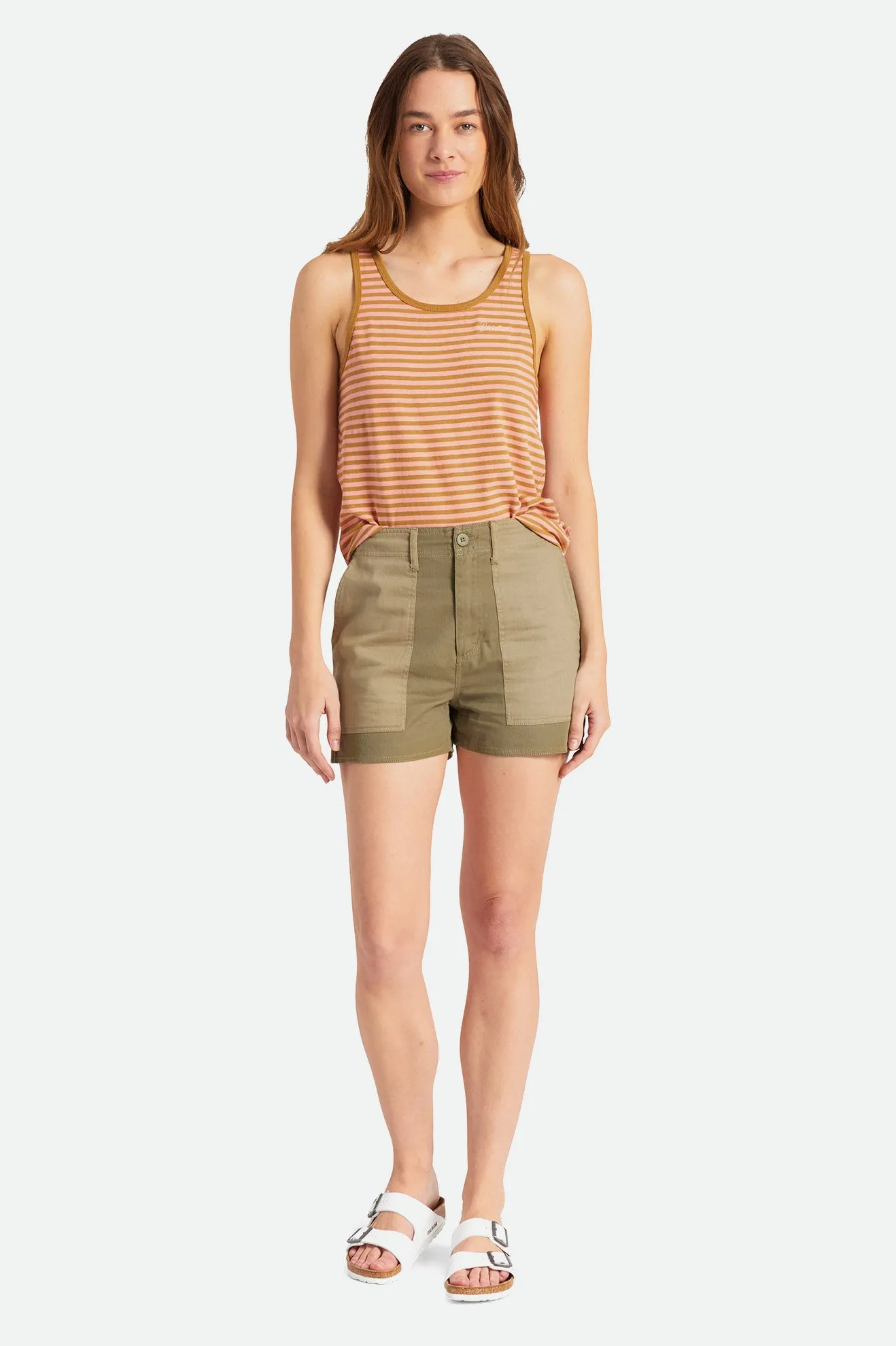 Hilt II Linen Tank - Medal Bronze sold by Brixton product image thumbnail 2