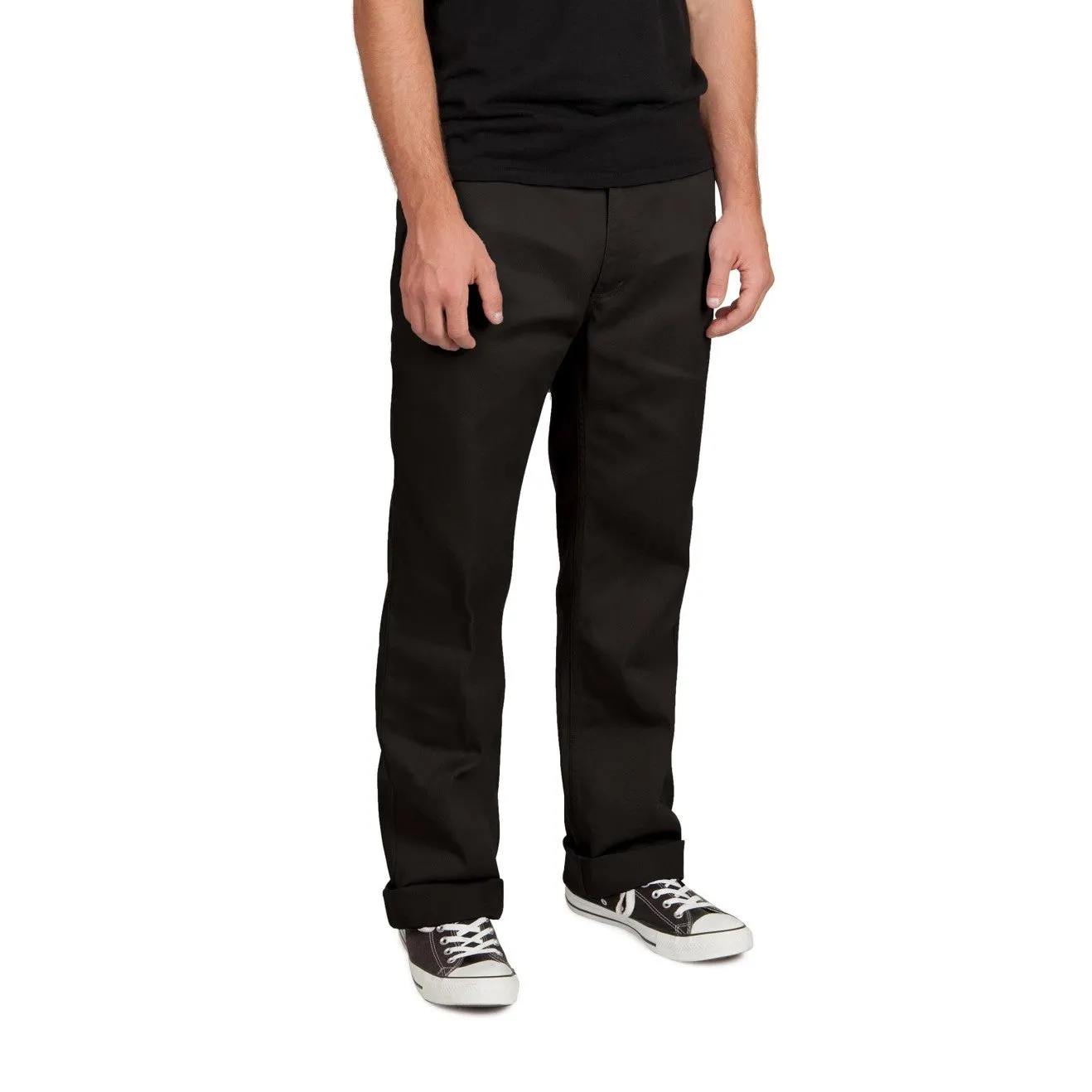 Fleet Rgd Chino Pant - Black sold by Brixton