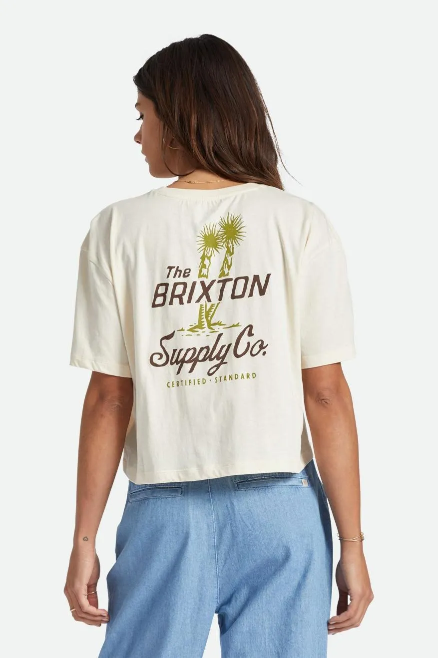 Austin Women's S/S Skimmer Tee - Whitecap sold by Brixton product image thumbnail 2