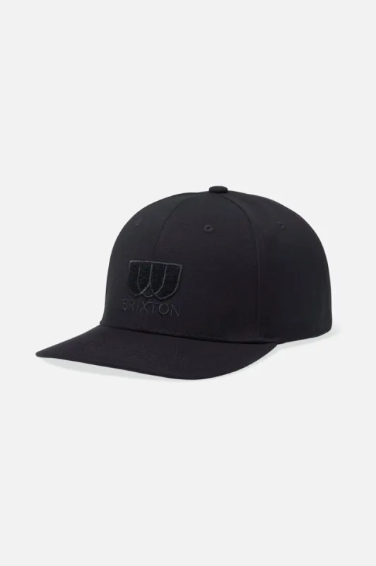 Alton II NetPlus MP Tactical Hat - Black sold by Brixton