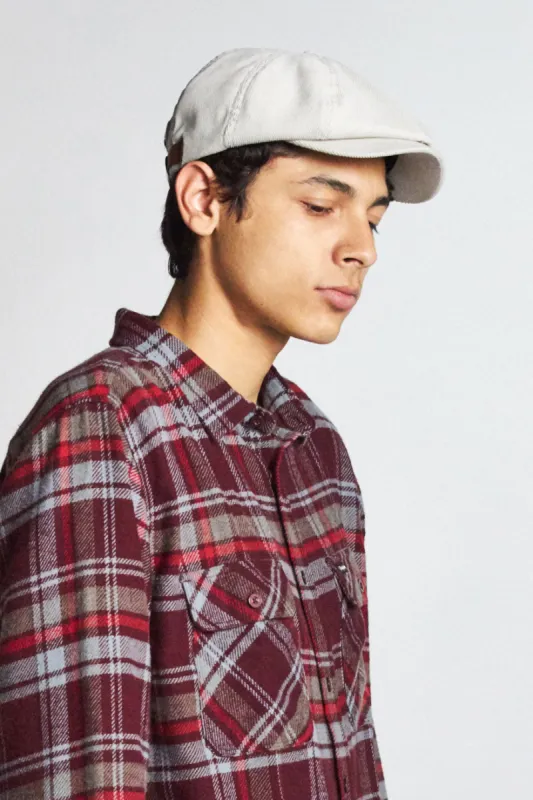 Brood Adjustable Snap Cap - Vanilla sold by Brixton