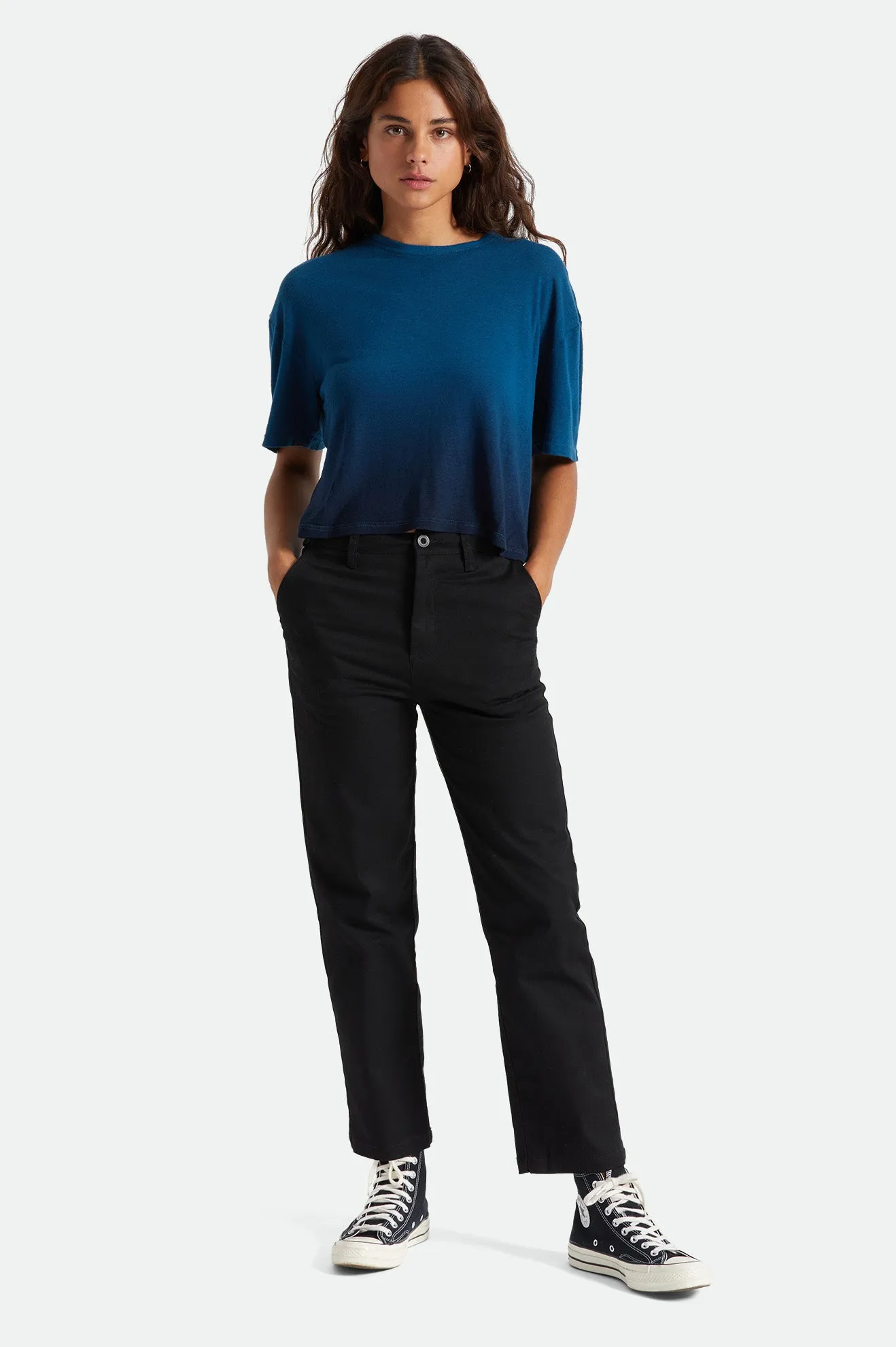 Montauk Skimmer Tee - Marine Blue sold by Brixton product image thumbnail 2