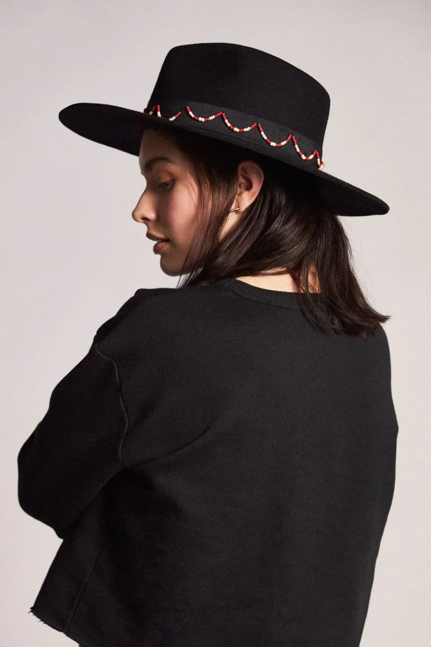 Tillman Fedora - Black sold by Brixton product image thumbnail 2