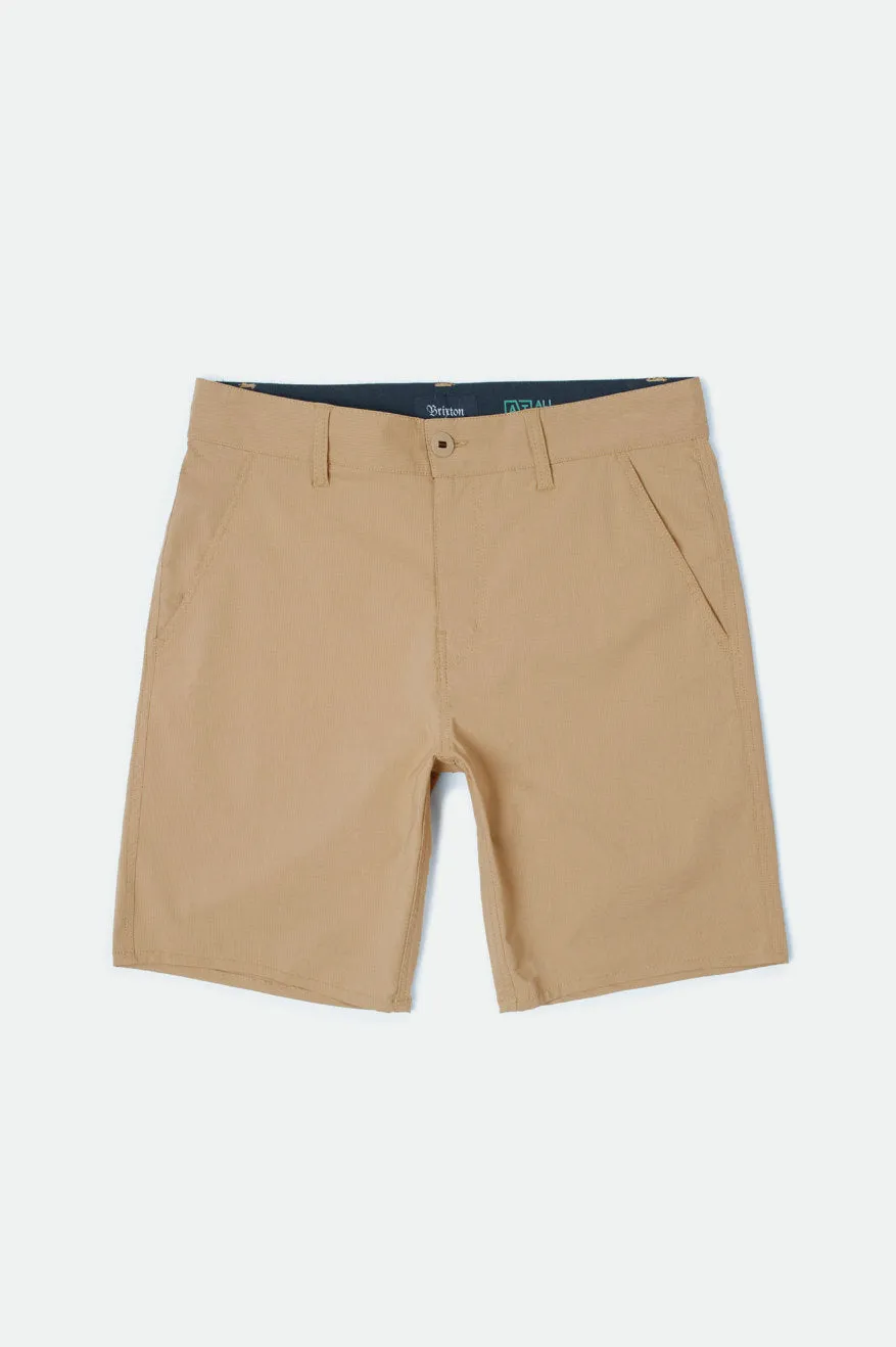 Toil Crossover Short - Khaki sold by Brixton product image thumbnail 4