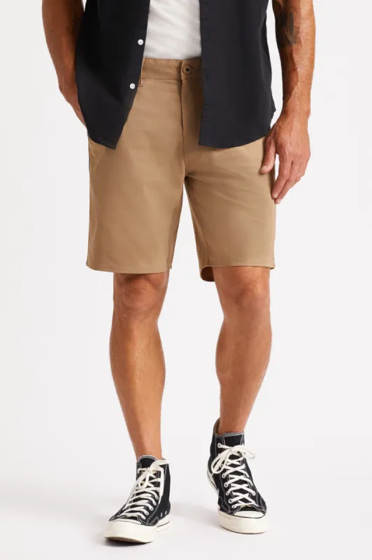 Toil Crossover Short - Khaki sold by Brixton