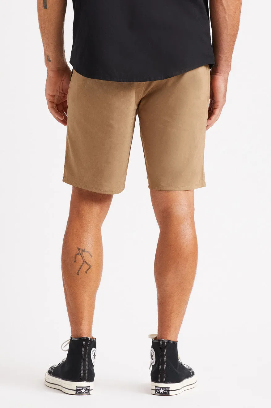 Toil Crossover Short - Khaki sold by Brixton product image thumbnail 3