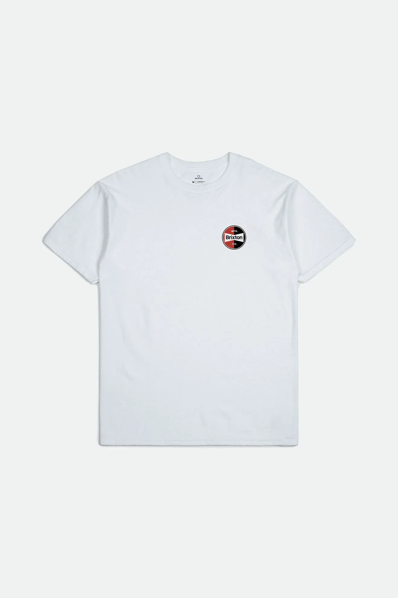 Patron S/S Tailored Tee - White sold by Brixton product image thumbnail 3
