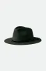 Wesley Packable Fedora - Washed Black sold by Brixton