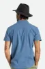 Wesley Packable Fedora - Washed Black sold by Brixton