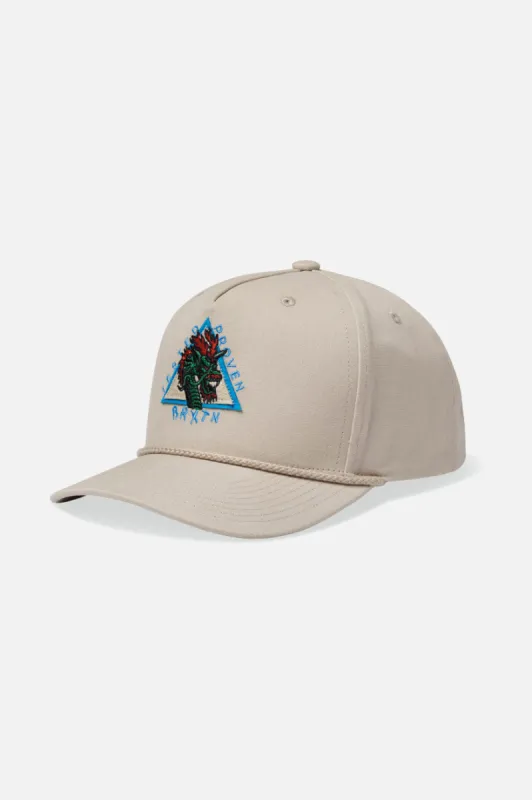 Puff NetPlus MP Snapback - Beige sold by Brixton