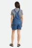 Christina Short Overall - Indigo Rinse sold by Brixton